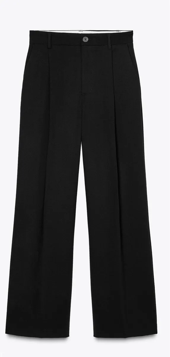 Zara Darted Trousers Xxl new - Image 2