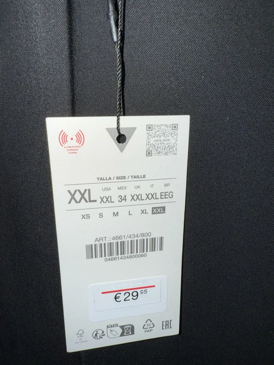 Zara Darted Trousers Xxl new - Image 4