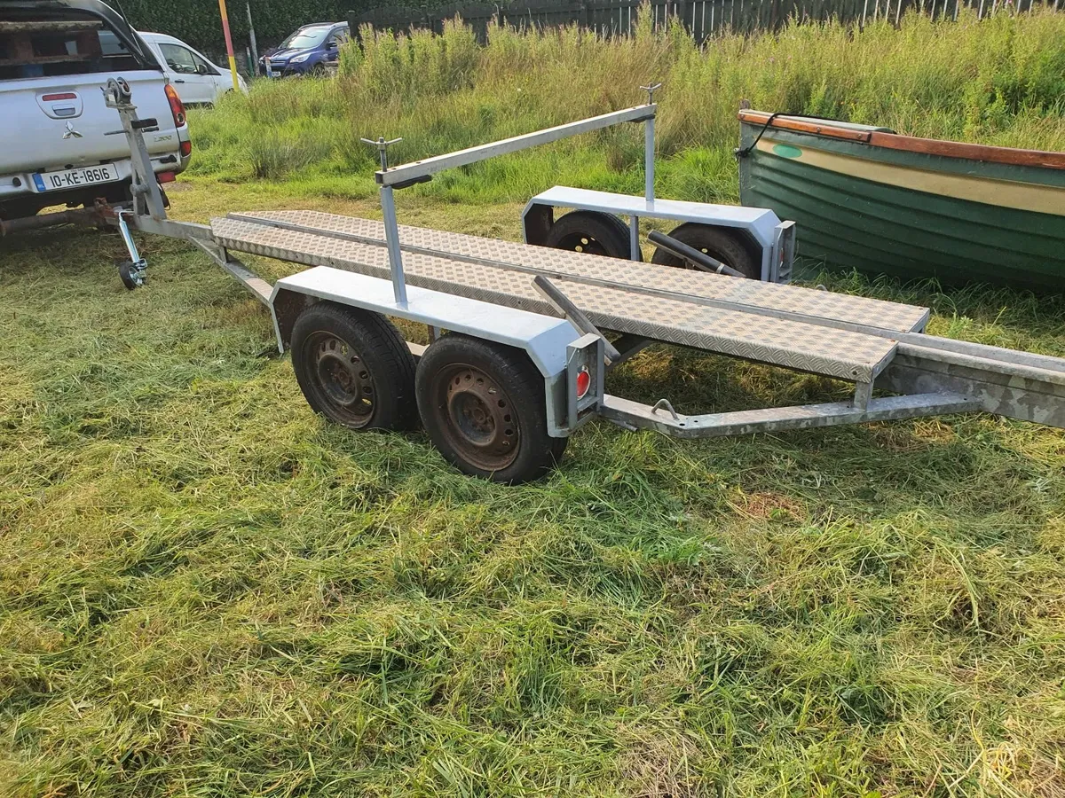Double Axle Boat Trailer for sale - Image 1
