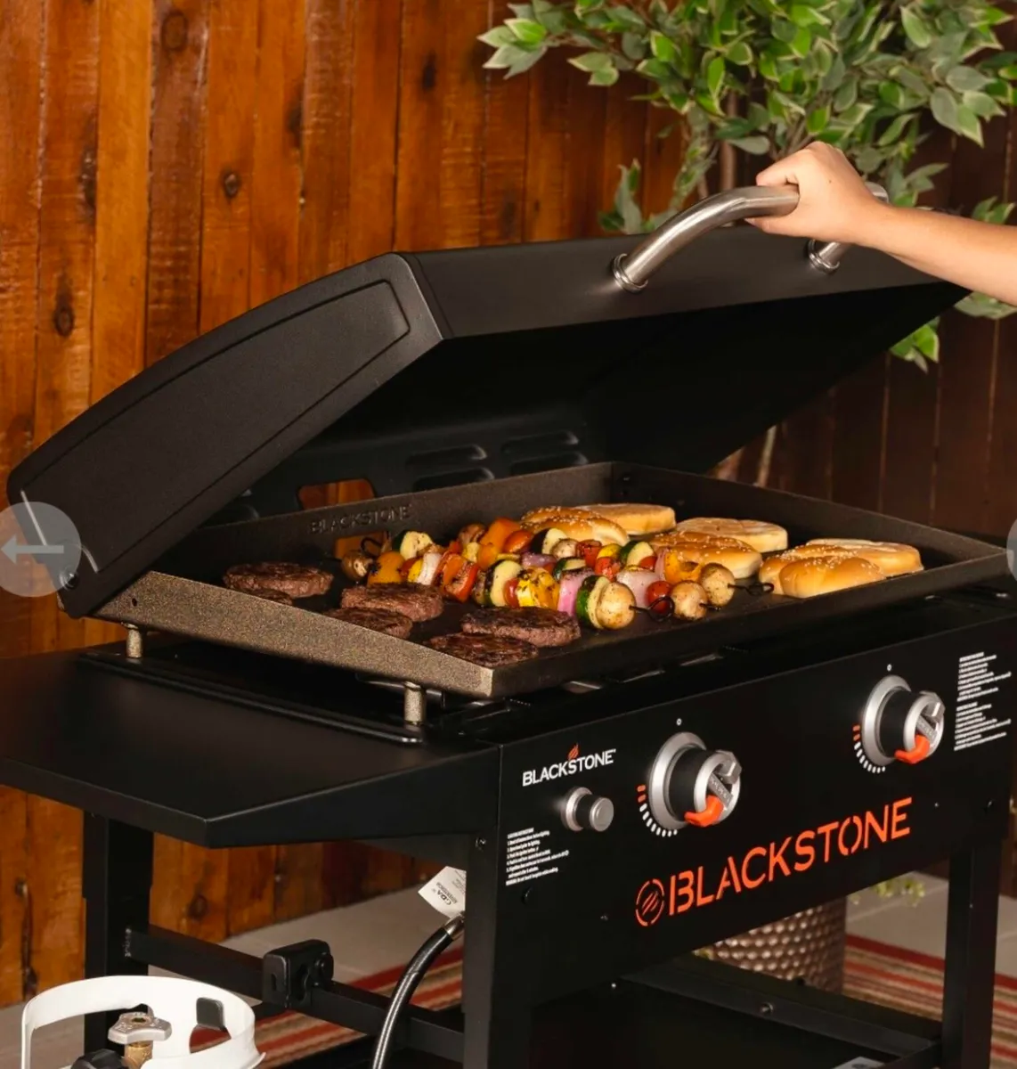 Blackstone 2147 Original 28 Griddle with hood - Image 3