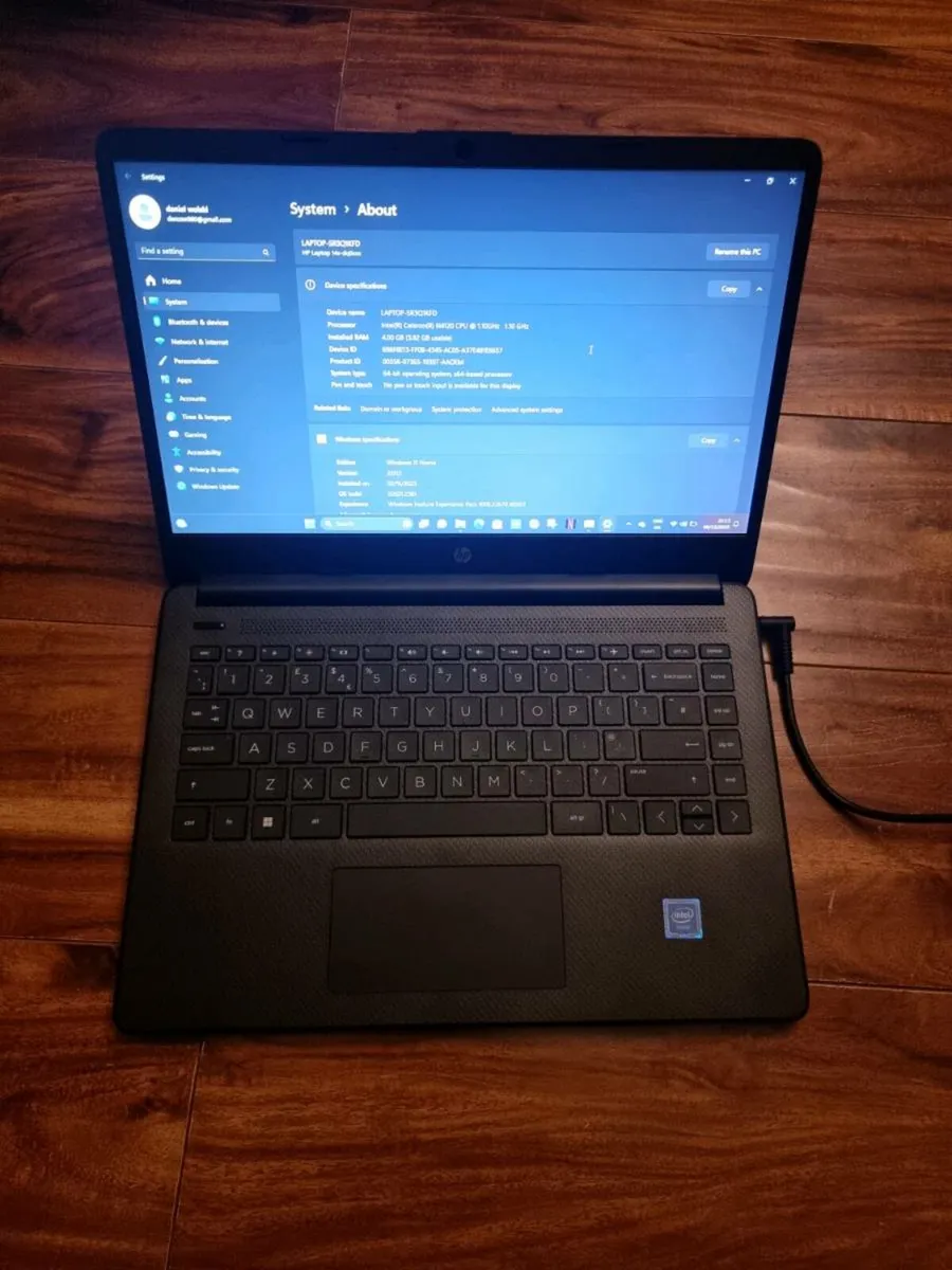 HP Stream 14" Laptop - Intel Celeron, 128 GB SSD, - Image 2
