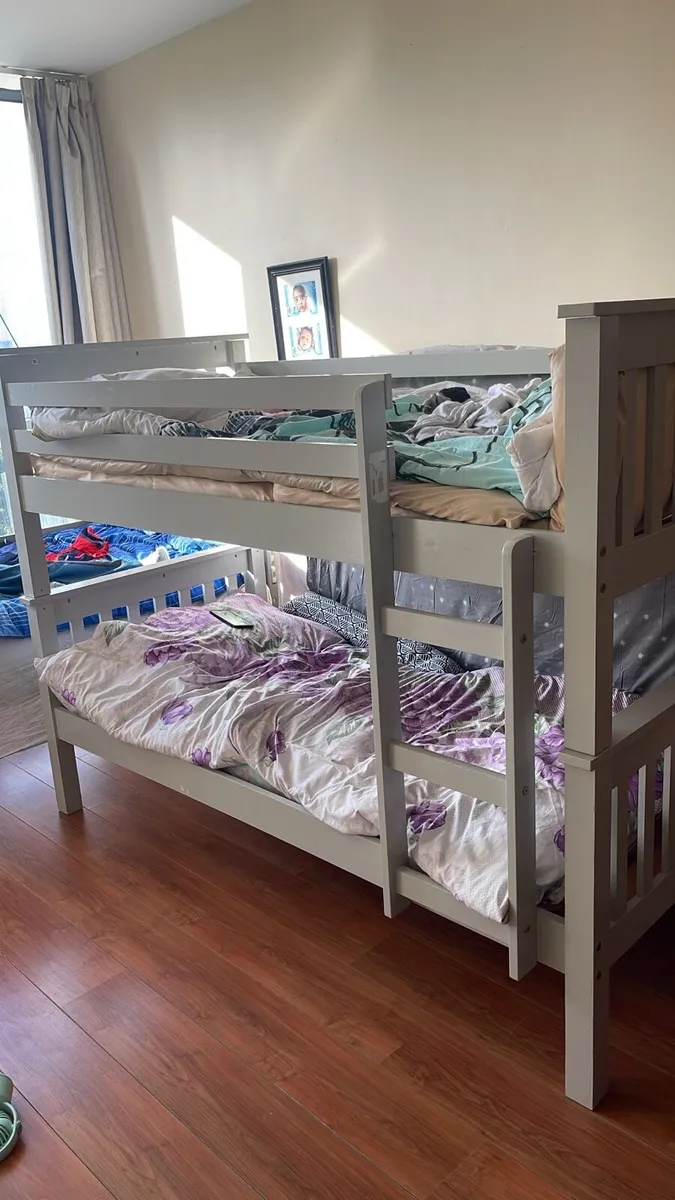 🔥used Solid Wooden Bunk Bed Delivery Assembly - Image 1
