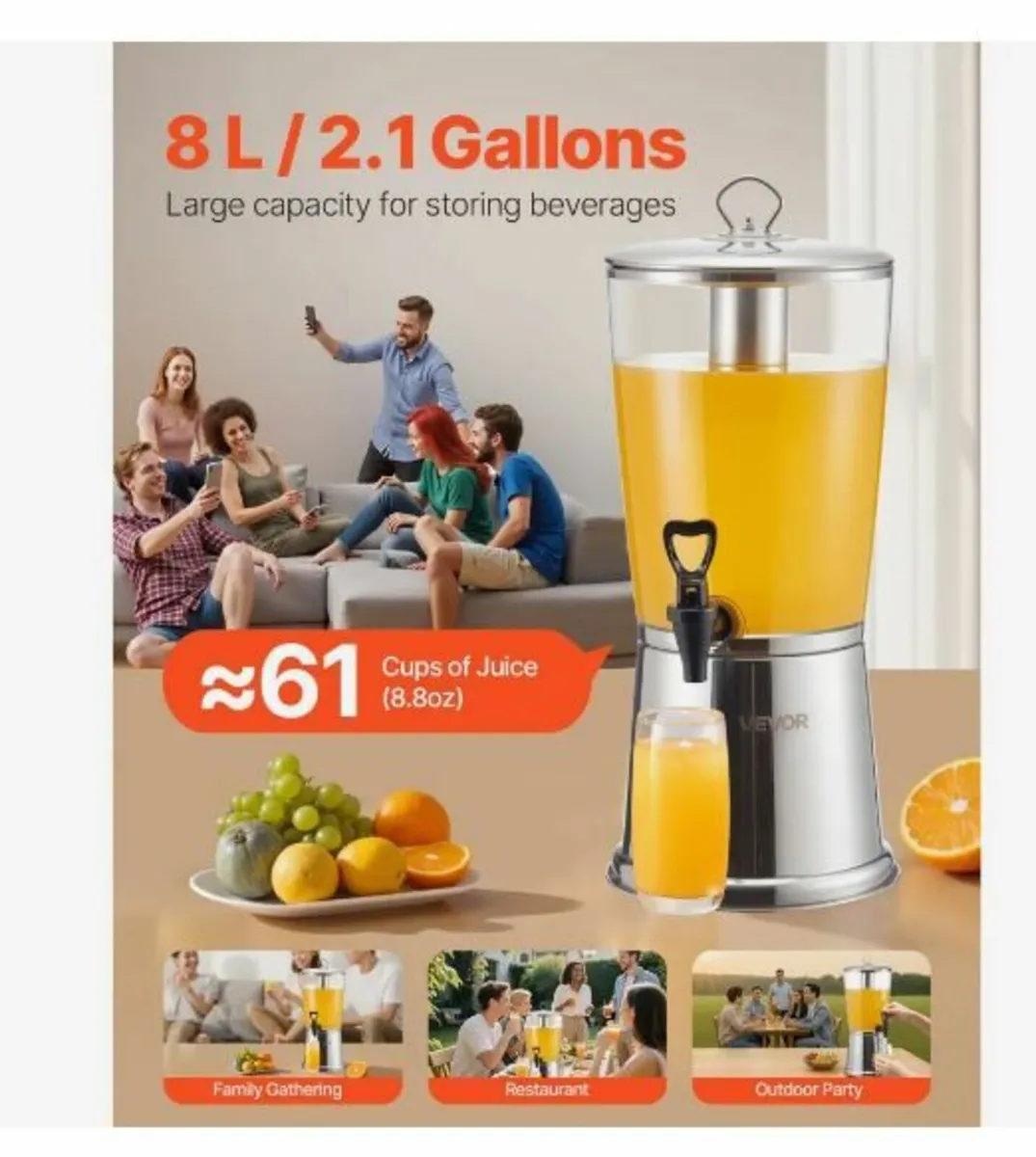 Drink Dispenser 8L - Image 4