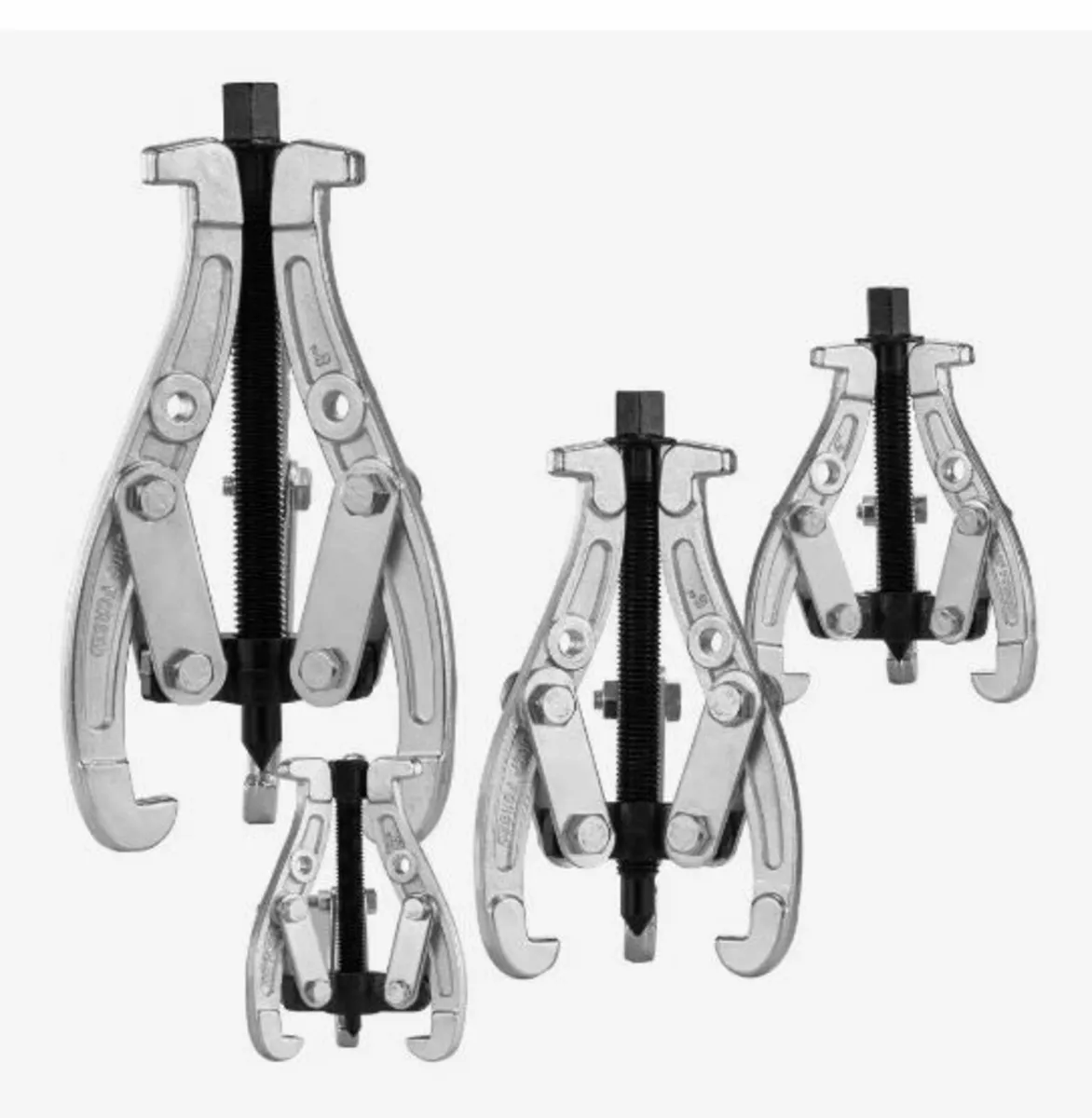 Gear Puller Set, 76.2 mm 101.6 mm 152.4 mm 203.2 m - Image 1