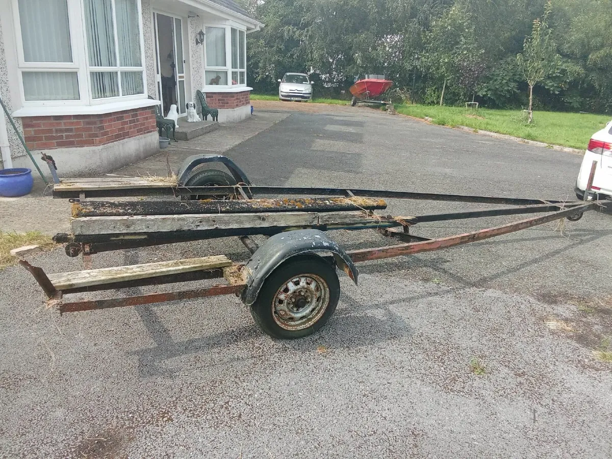 boat trailer - Image 1