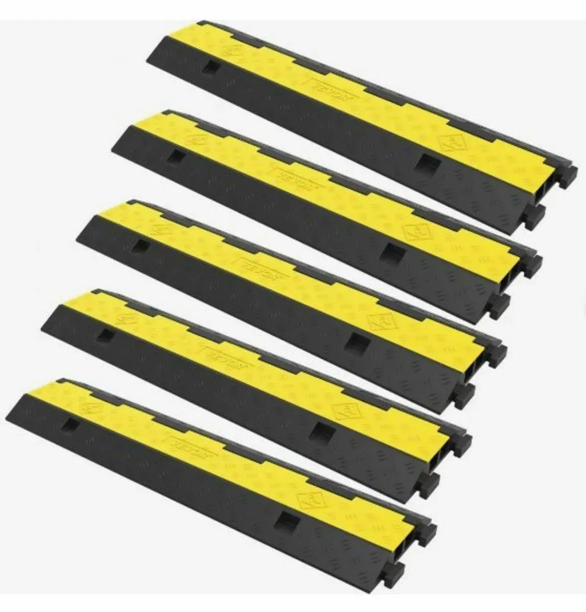 Cable Protector Ramp 101x24.5x5 cm , 5 Packs - Image 1