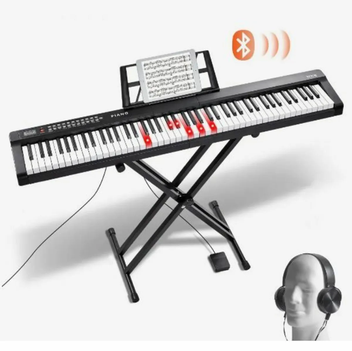 88 Key Digital Piano Keyboard - Image 1