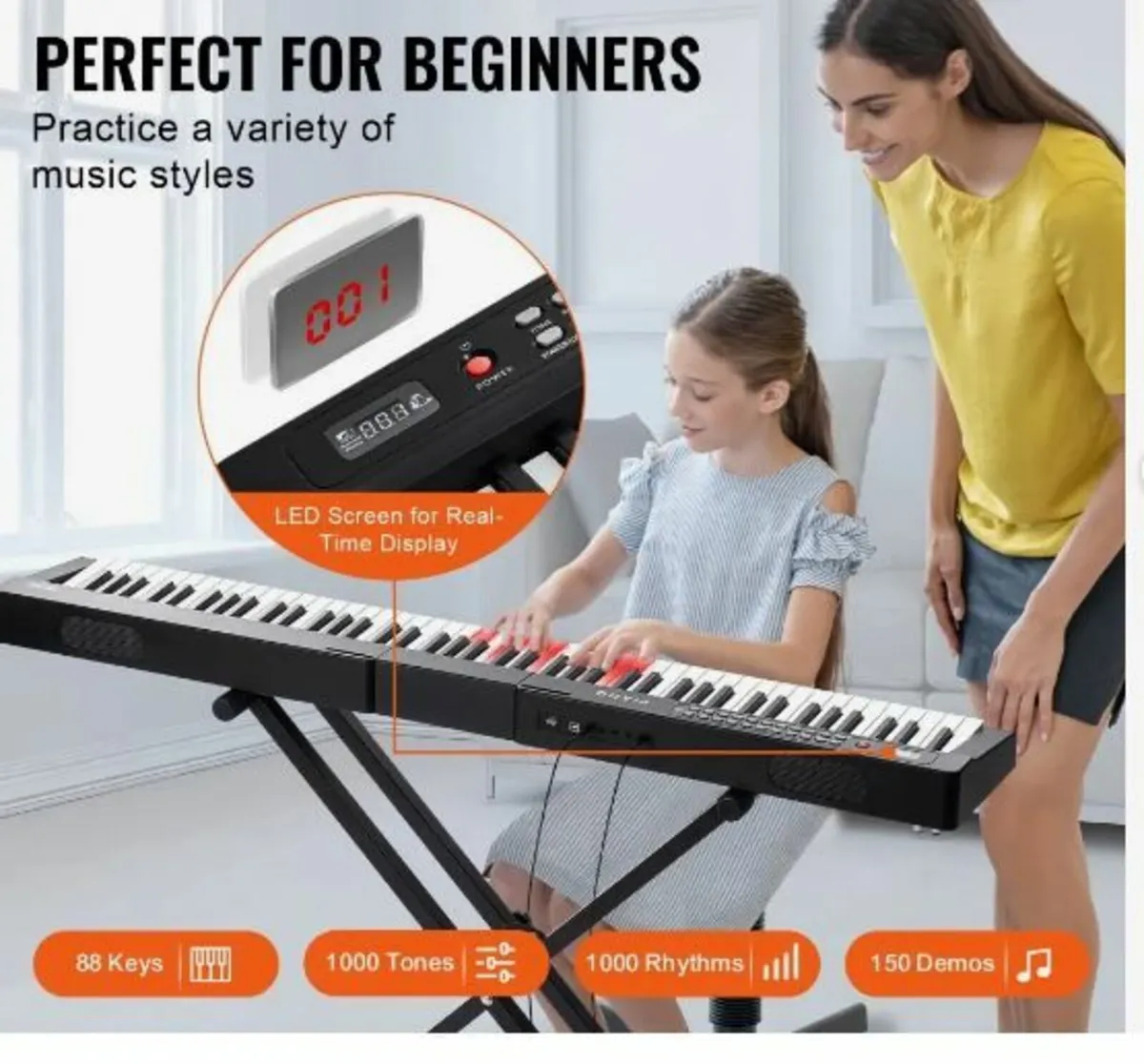 88 Key Digital Piano Keyboard - Image 3