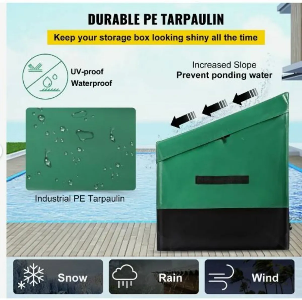 Outdoor Storage Box Patio Deck Box - Image 3