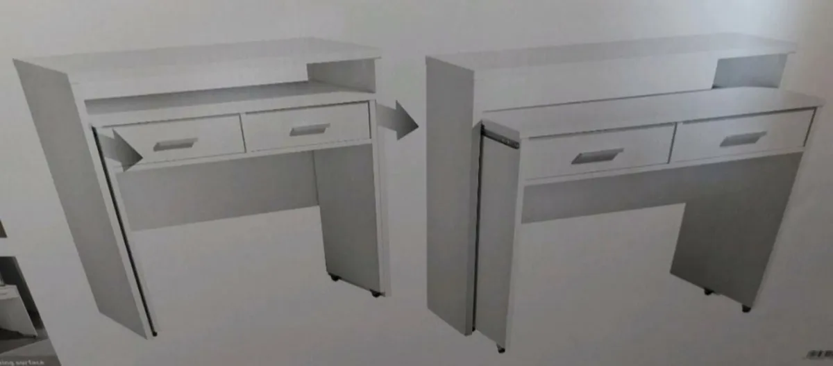 2 Drawer Desk (Brand New) - Image 1