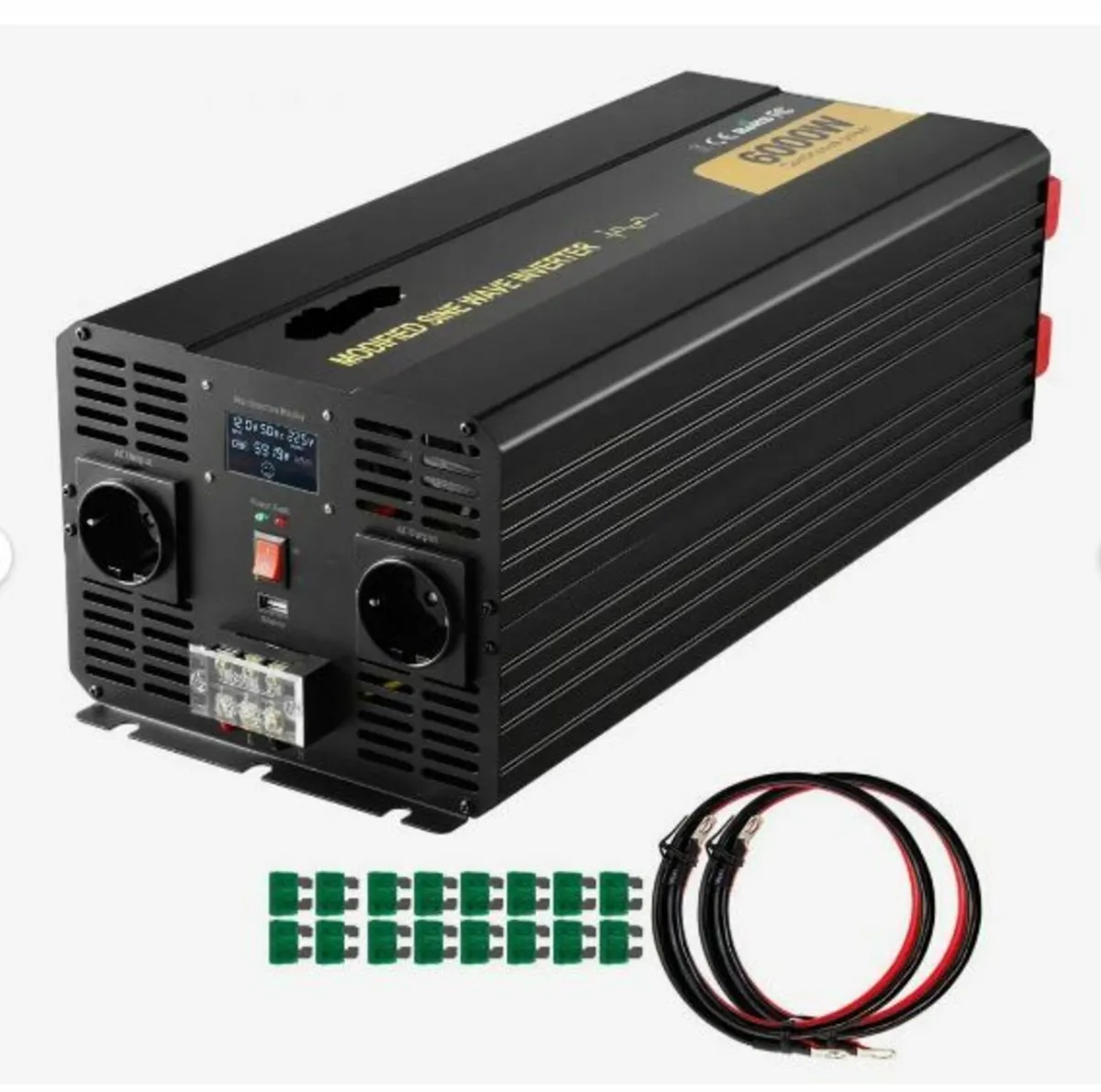 Power Inverter Modified Sine Wave Inverter 6000W - Image 1
