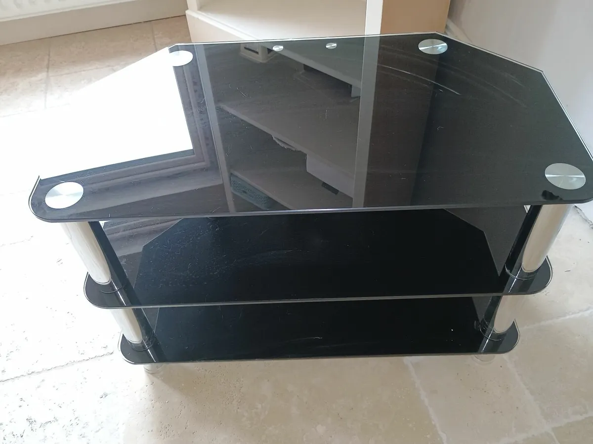 Glass TV stand /table - Image 1