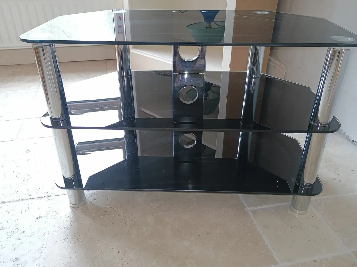 Glass TV stand /table - Image 2