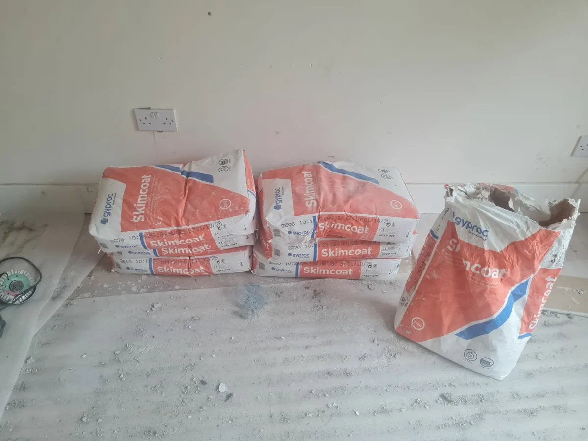 6 bags Skimcoat