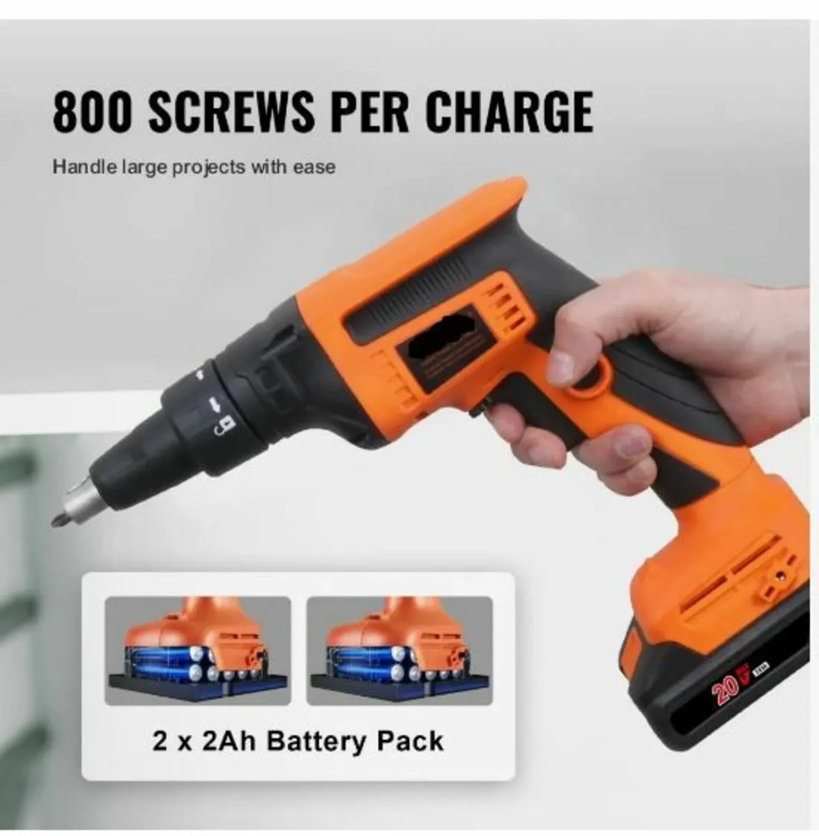 Drywall Screw Gun, 20V Max Drywall - Image 3