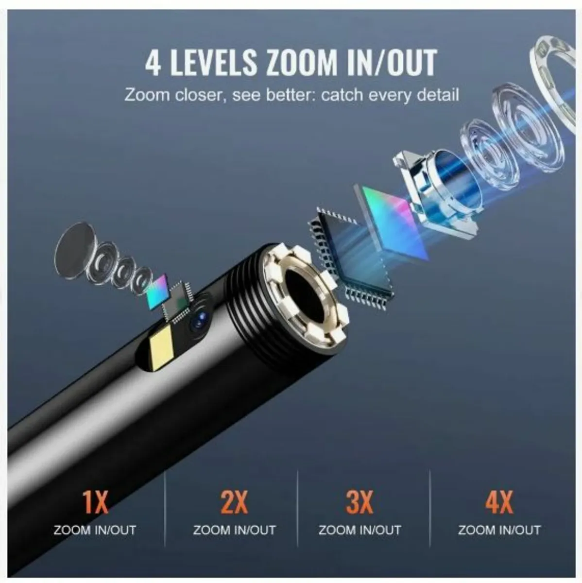 Endoscope Camera with Lights Dual - Image 4
