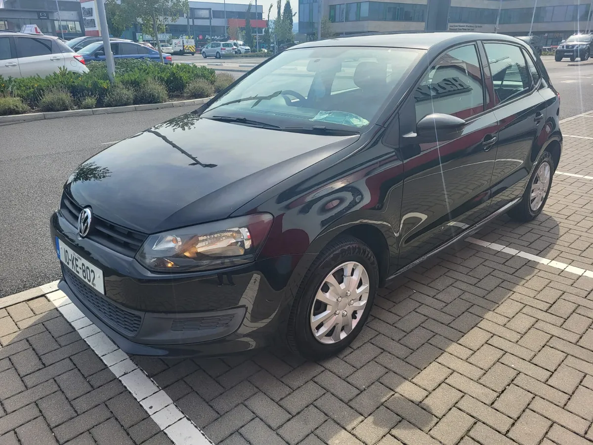 2010 Black Volkswagen Polo 1.2 Trendline - Image 3