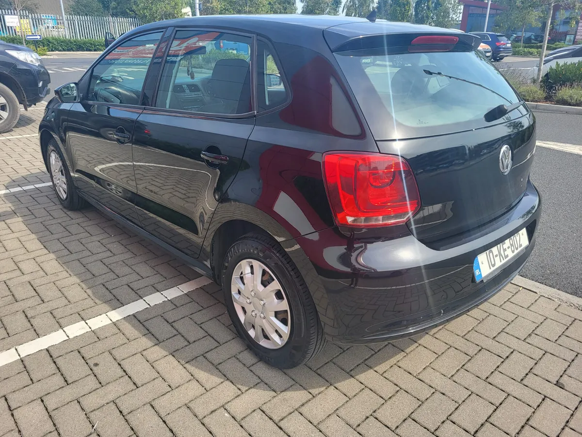 2010 Black Volkswagen Polo 1.2 Trendline - Image 4