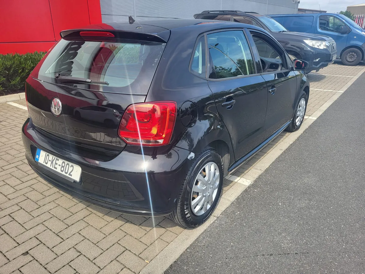 2010 Black Volkswagen Polo 1.2 Trendline - Image 2