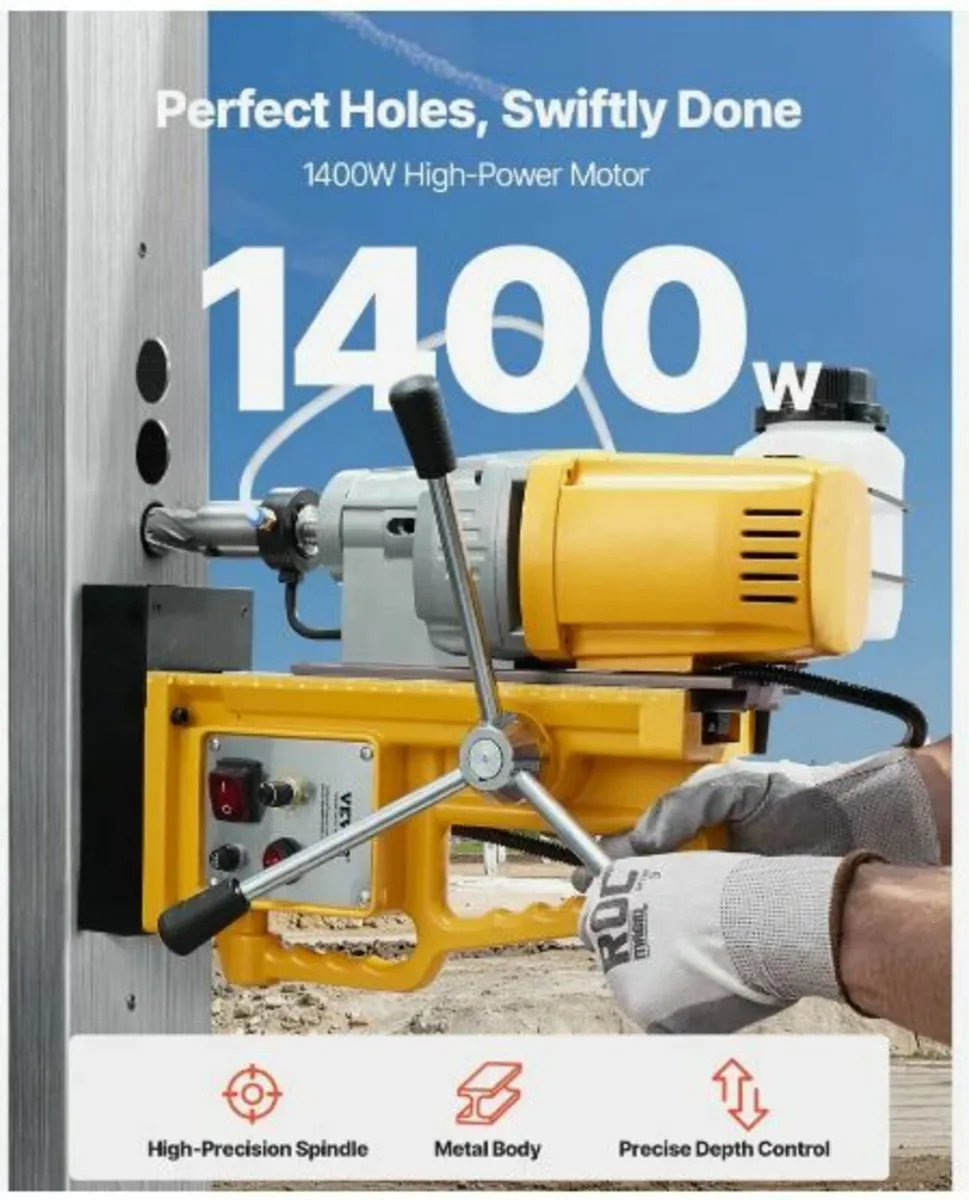Magnetic Drill 1400W - Image 3