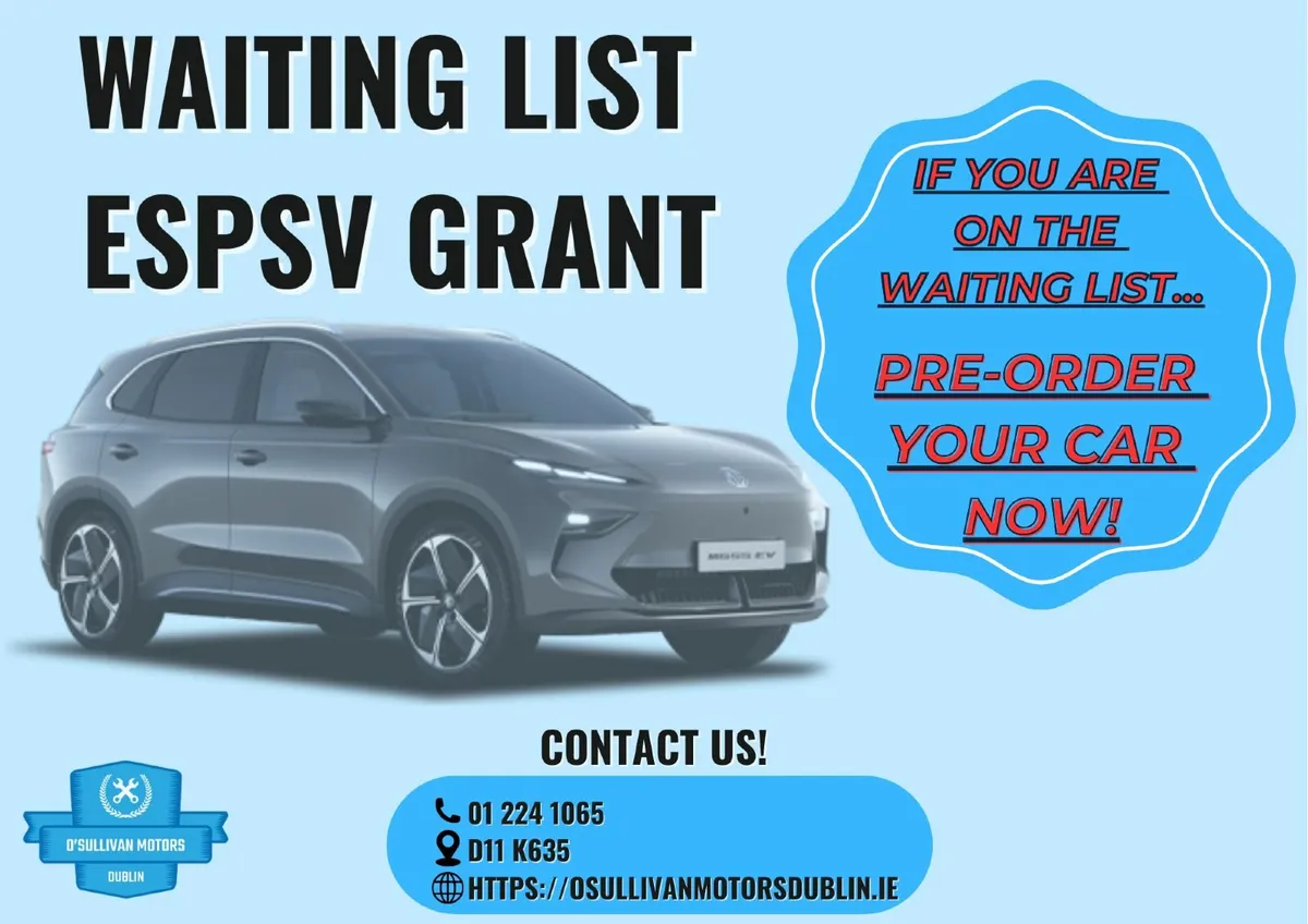 WAITING LIST ESPSV GRANT - PRE ORDER NOW!!! - Image 1
