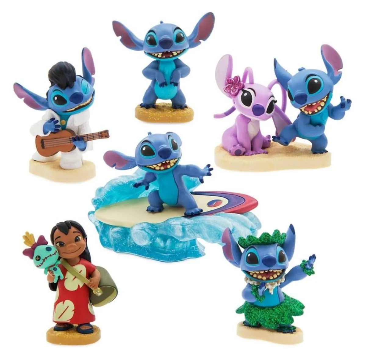 Disney Lilo & Stitch Figurine Play Set - Image 1