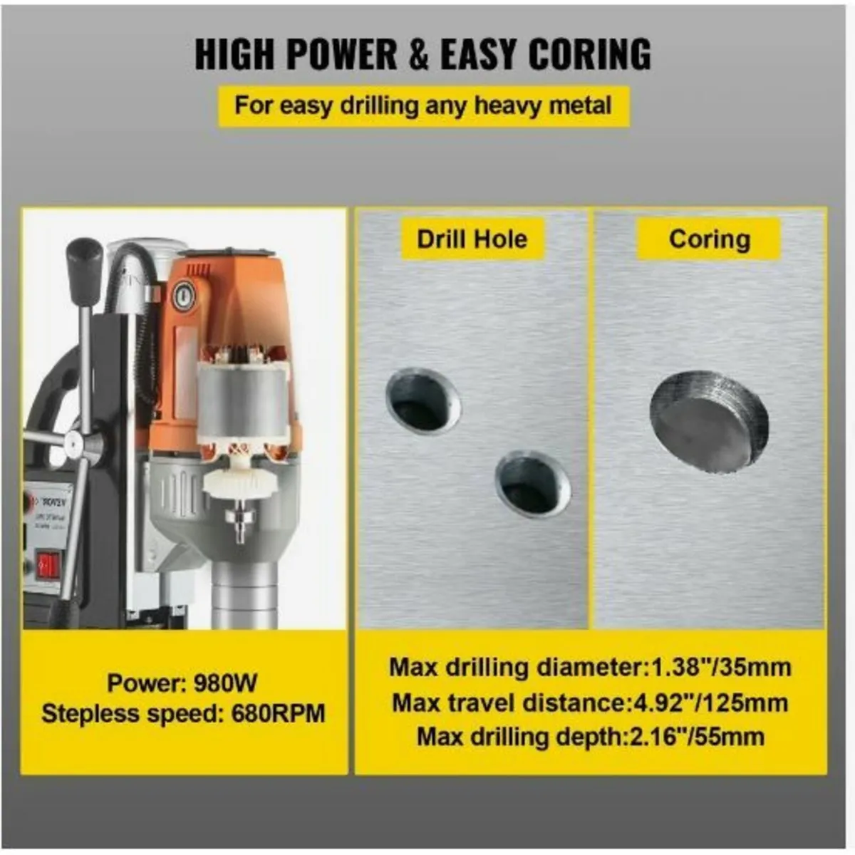 Magnetic Drill 220V-240V Magnetic - Image 3