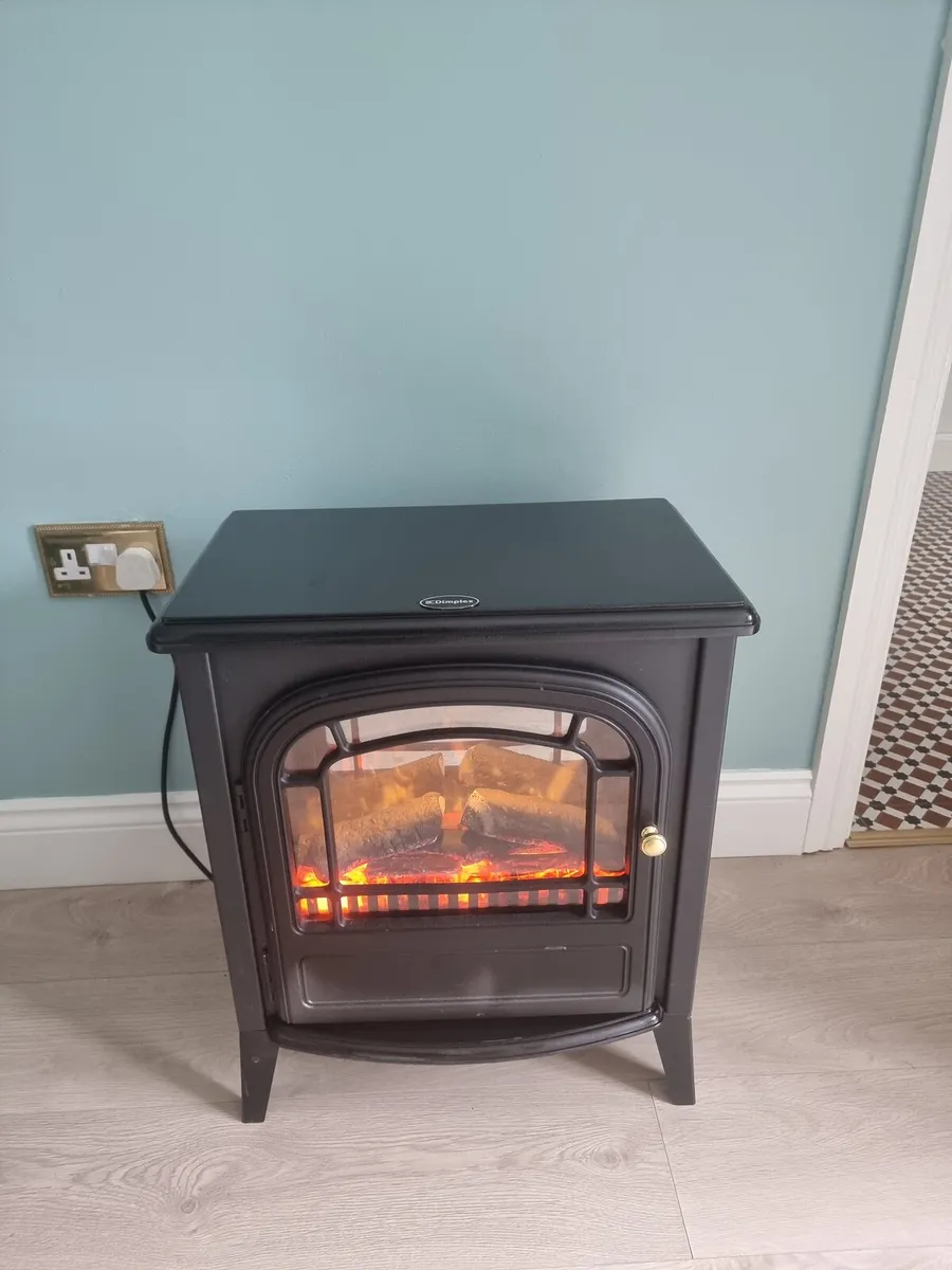 Stove electric fire