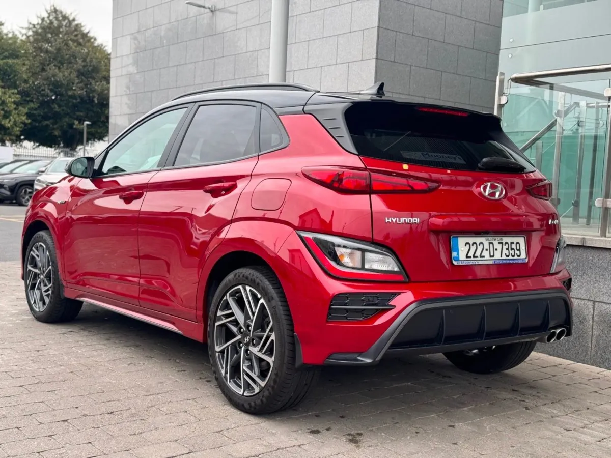 Hyundai Kona N-line 2tone Black Roof Low Mileage - Image 4