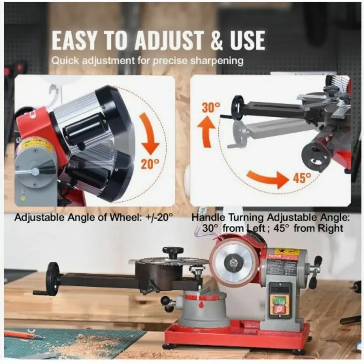 Circular Saw Blade Sharpener Grinder 370W - Image 2