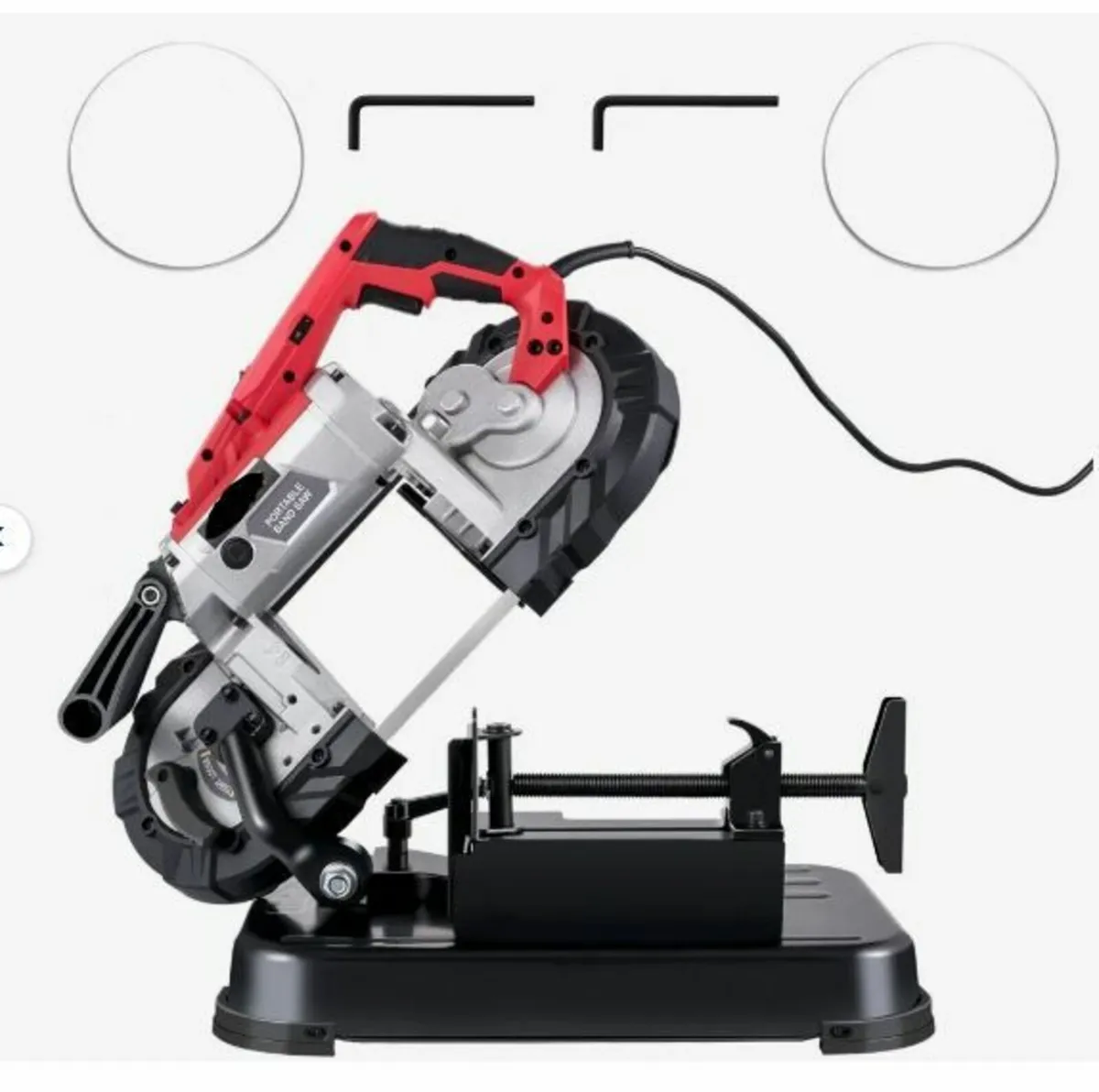 Portable Band Saw, with Removable Alloy Steel - Image 1