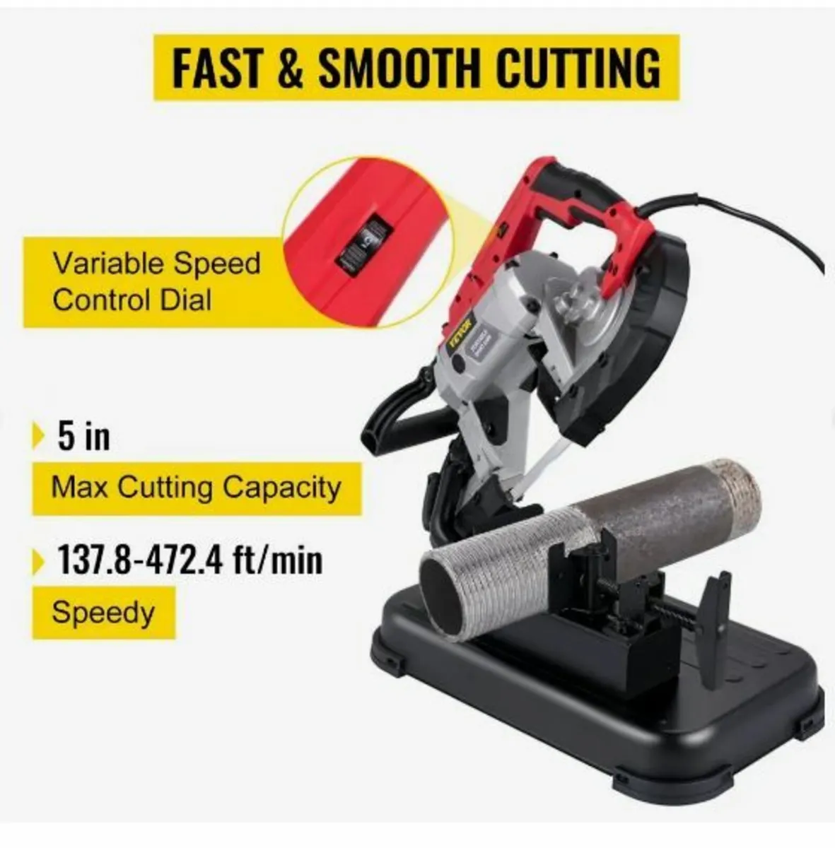Portable Band Saw, with Removable Alloy Steel - Image 3