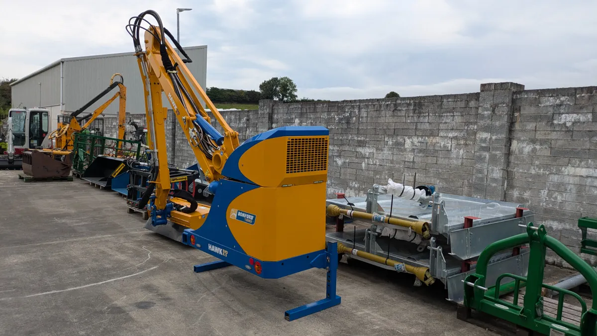 Bomford Hawk Evo 6.5M Hedge Cutter. - Image 2