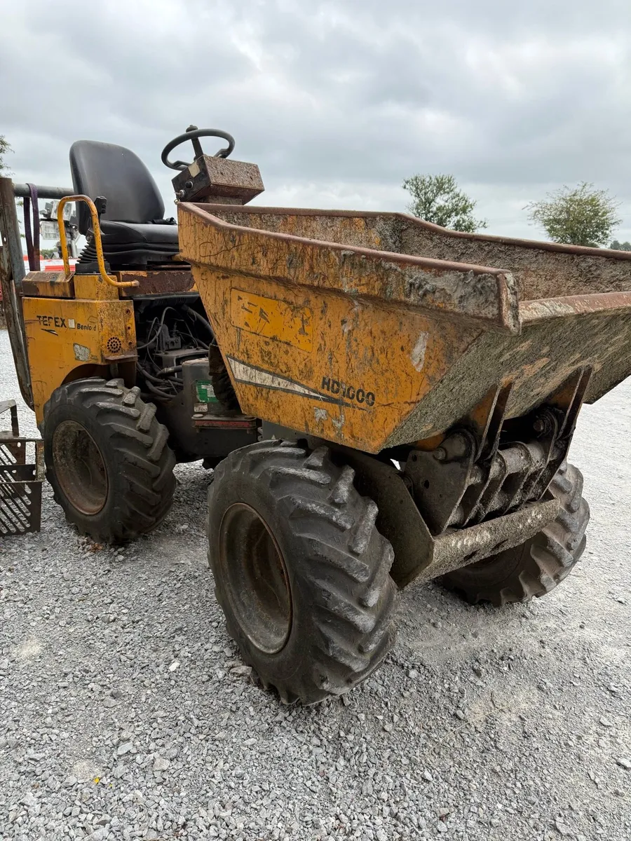 Terex 1 ton high tip dumper