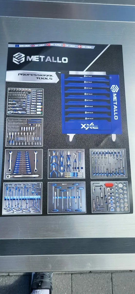 Metallo 8/8 tool box - Image 2