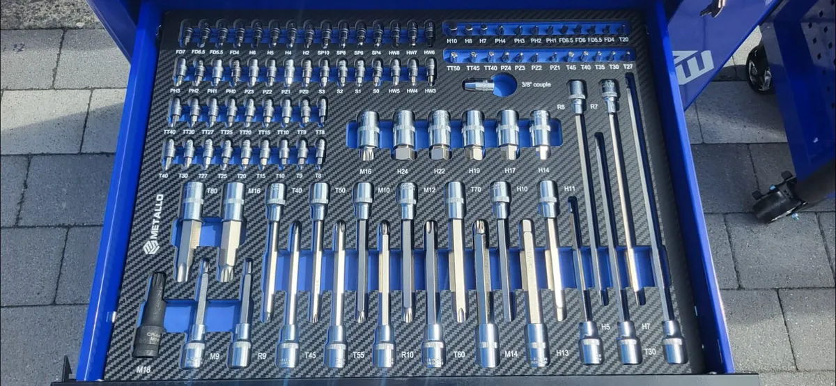 Metallo 8/8 tool box - Image 4