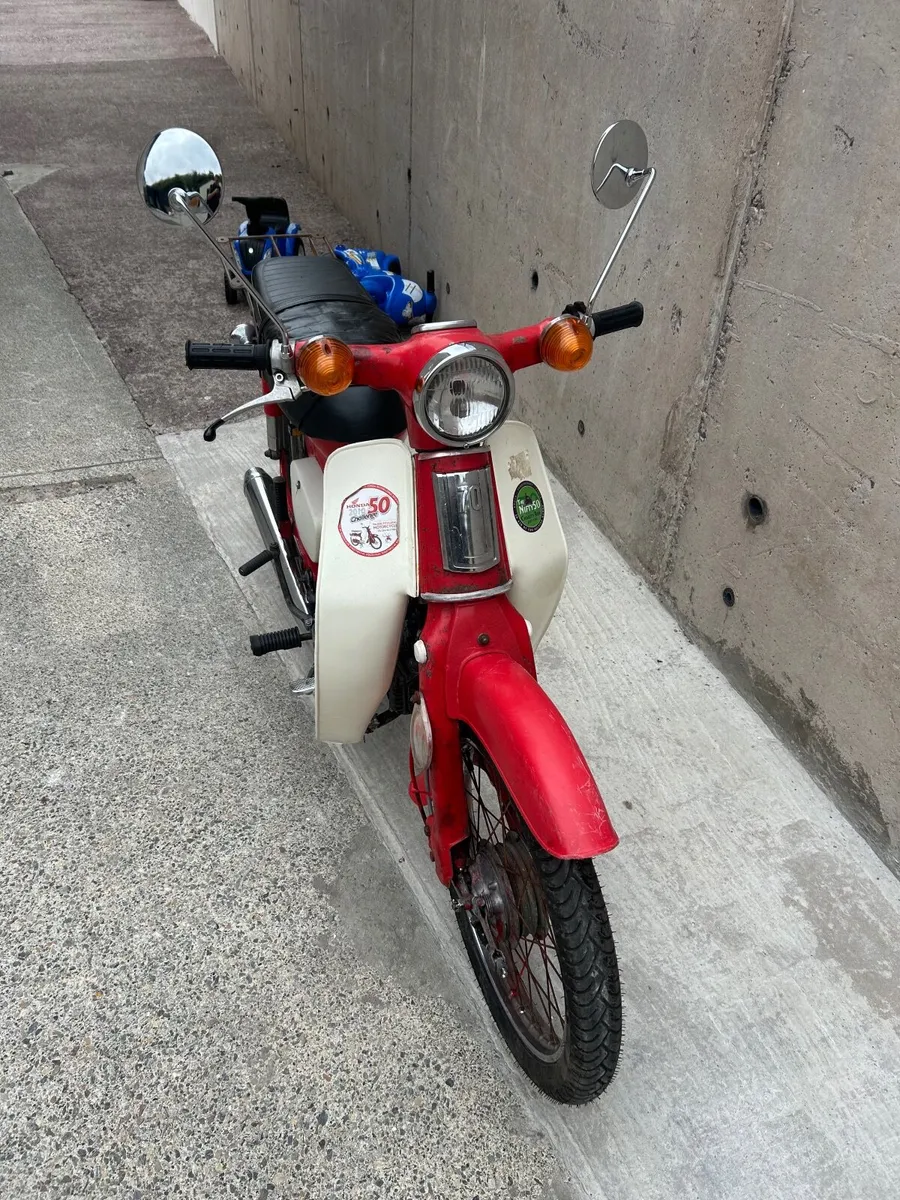 1982 Honda c70 old  brown tax  book - Image 2