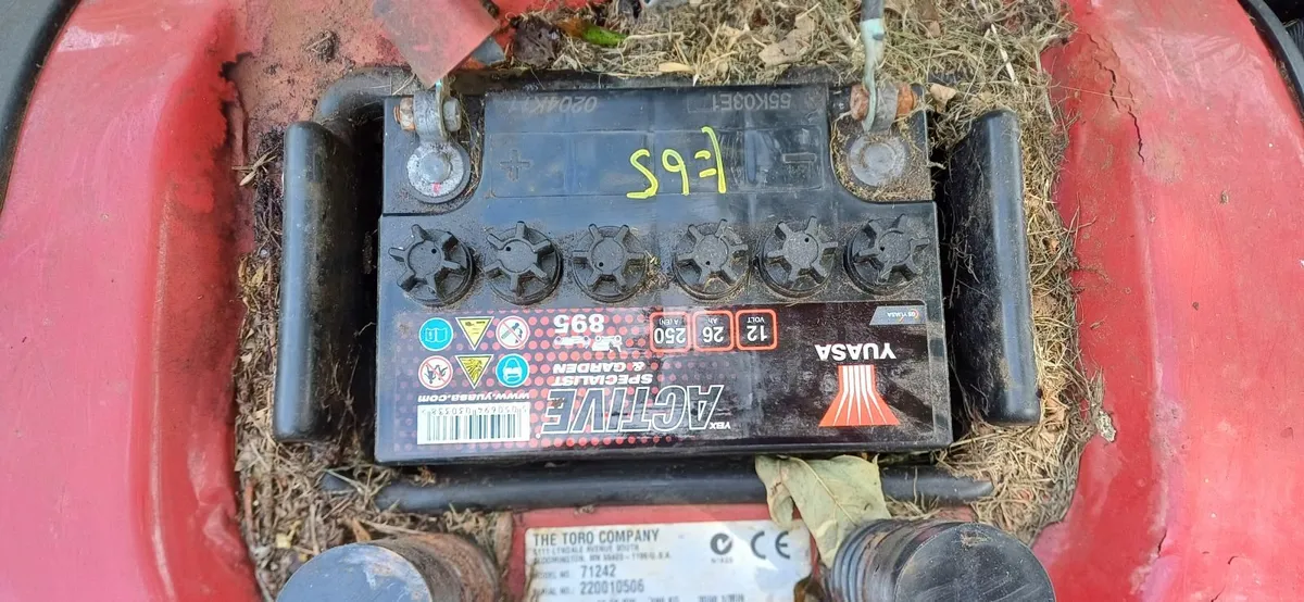 Ride on lawn mower not running - Image 2
