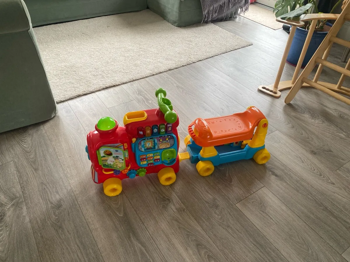 Toy VTech push and ride ABC Train - Image 1