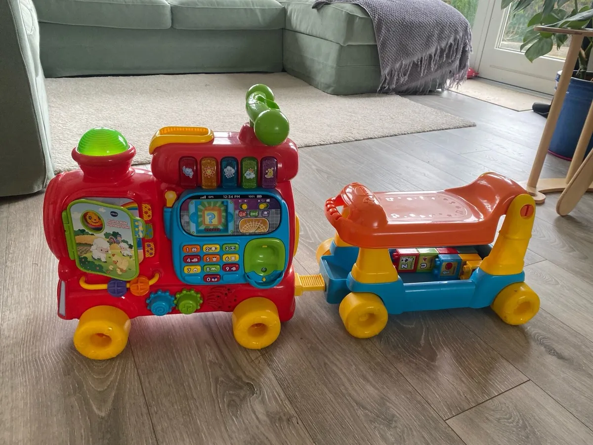 Toy VTech push and ride ABC Train - Image 2
