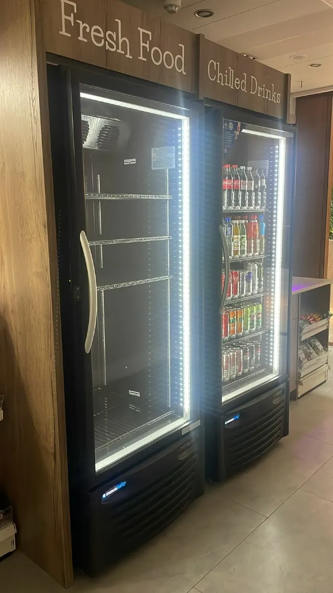 2 x MinusForty Upright Display Refrigerators - Image 1