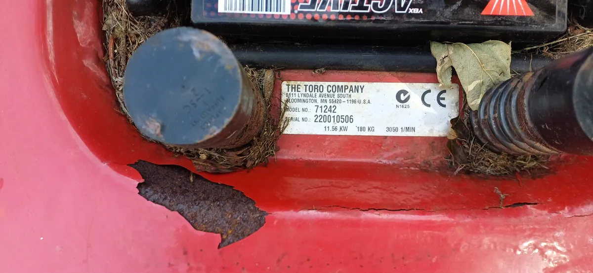Ride on lawn mower not running - Image 3