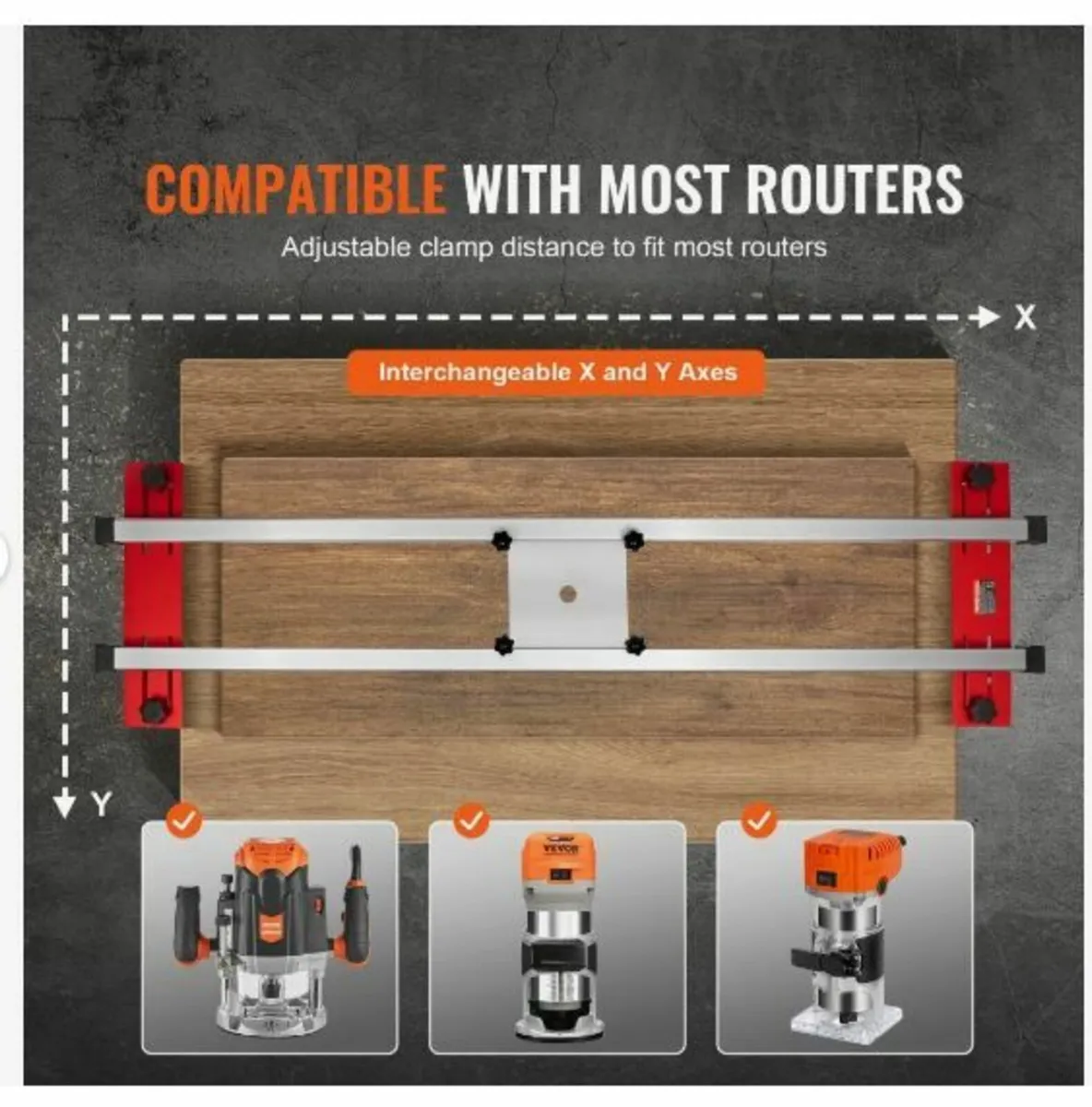 Router Sled, 64 inches/162.6 cm - Image 2