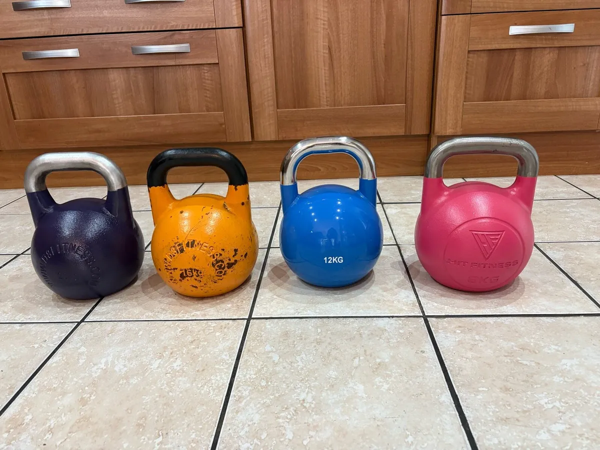 KETTLEBELLS HI QUALITY METAL X 4! - Image 1