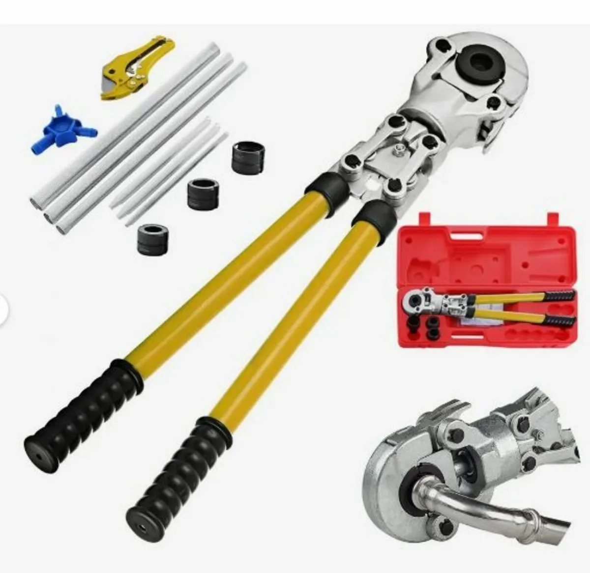 Pipe Crimping Pliers Hand Pressing Kit - Image 4