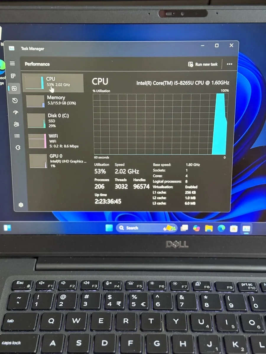 Dell Latitude 7300 Laptop i5/16GB/256SSD/FHD - Image 3