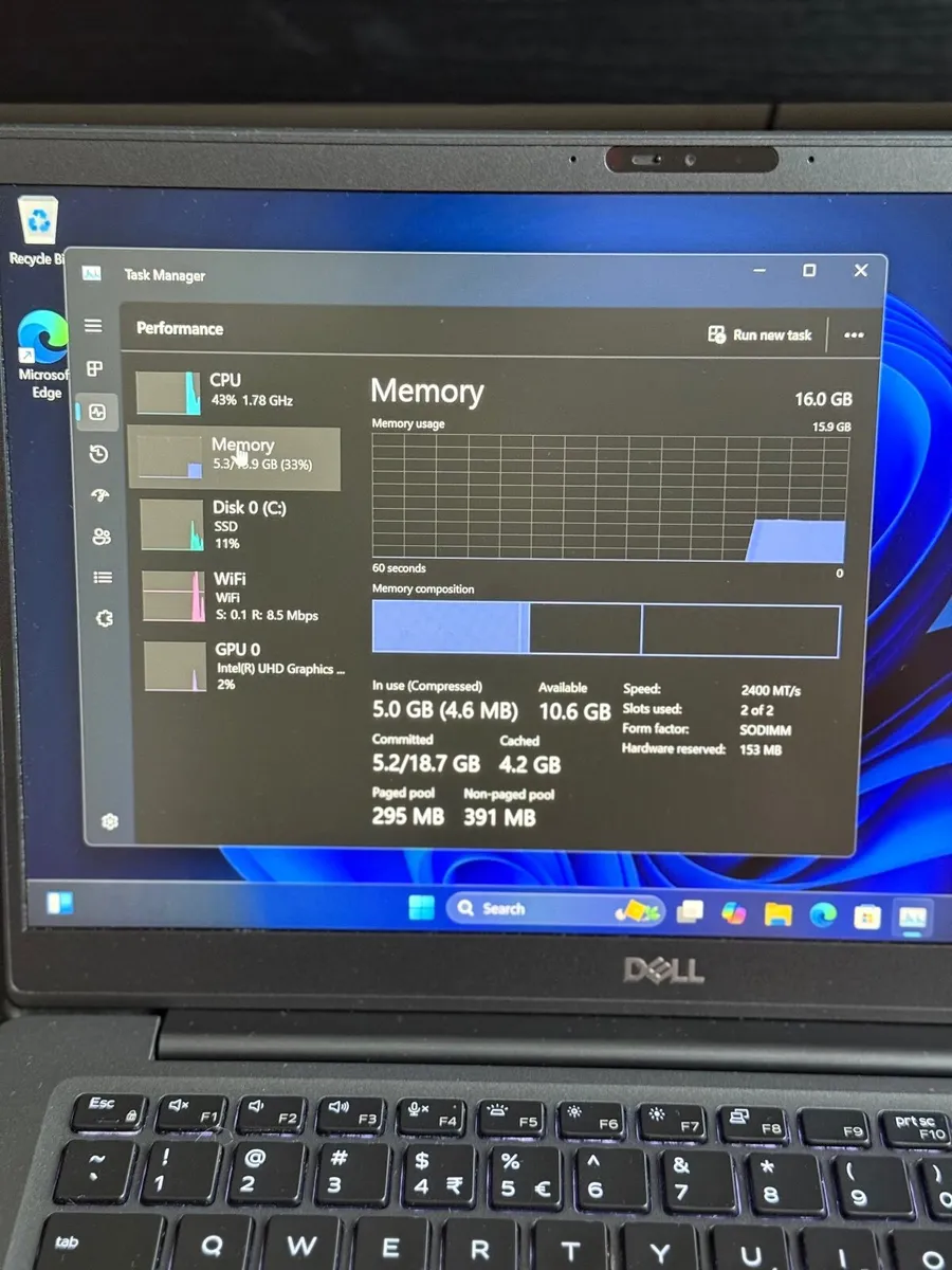 Dell Latitude 7300 Laptop i5/16GB/256SSD/FHD - Image 4