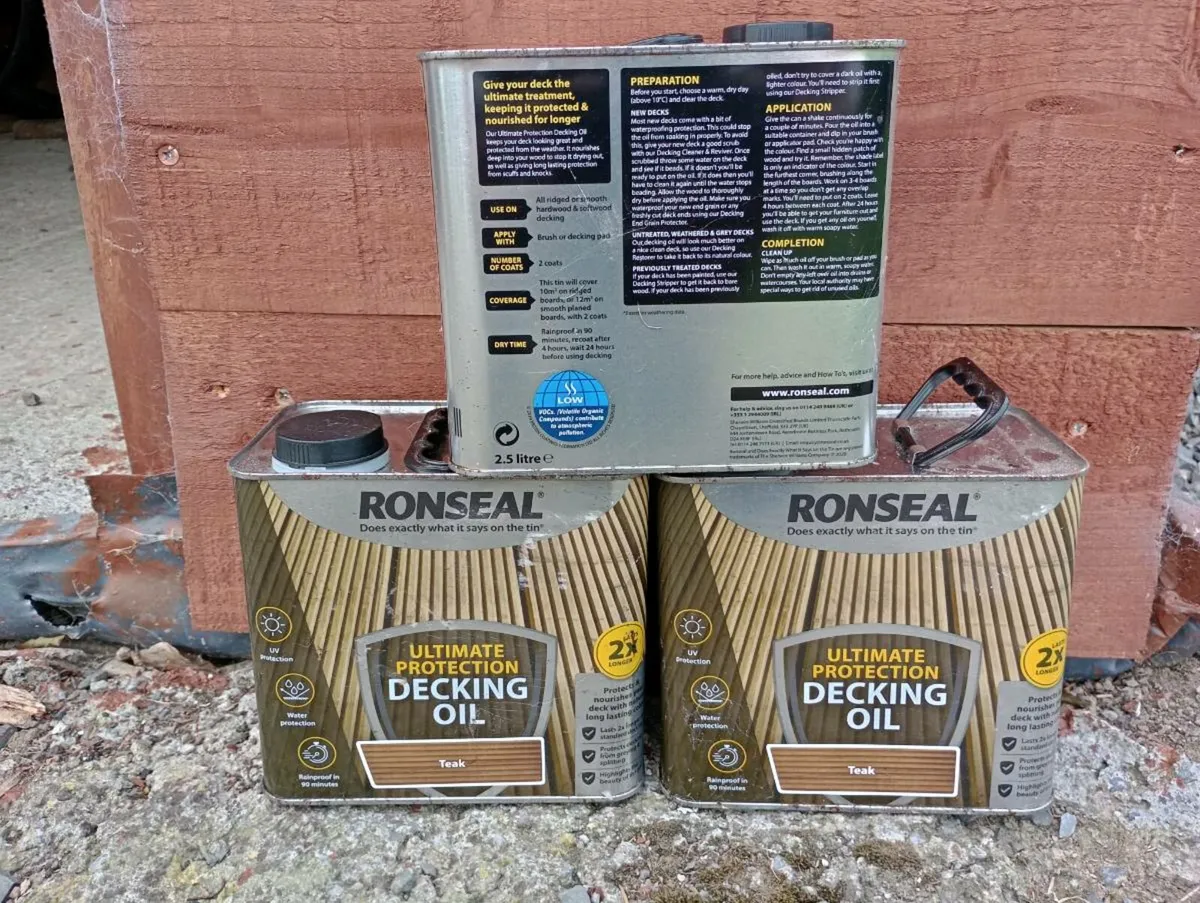 Ronseal Decking Deck Oil