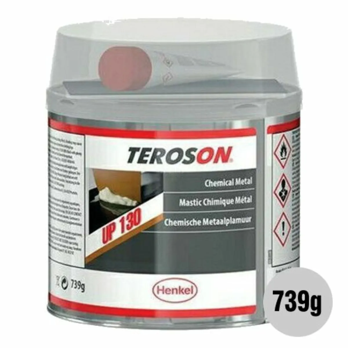 Loctite Teroson UP 130 Chemical Metal – 739g - Image 1