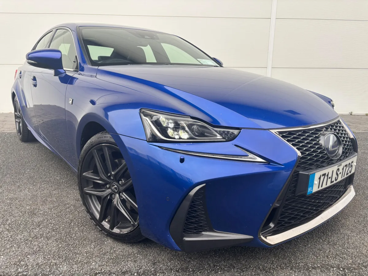 2017 LEXUS IS300 HYBRID F-SPORT A/T FDH NCT TAX - Image 1